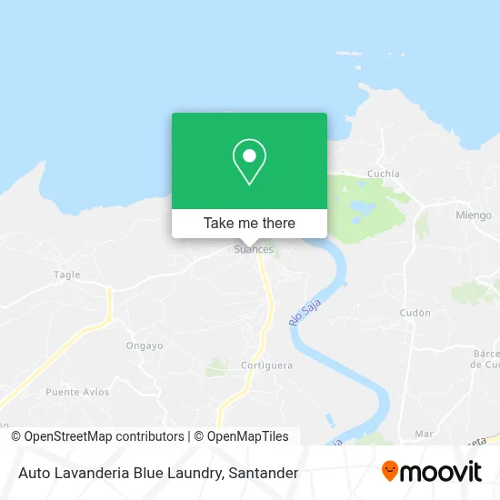 Auto Lavanderia Blue Laundry map