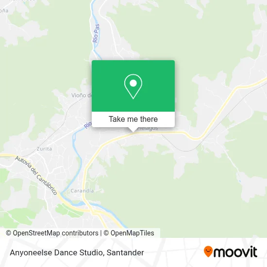 Anyoneelse Dance Studio map