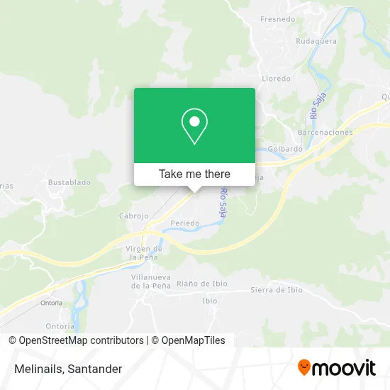 Melinails map
