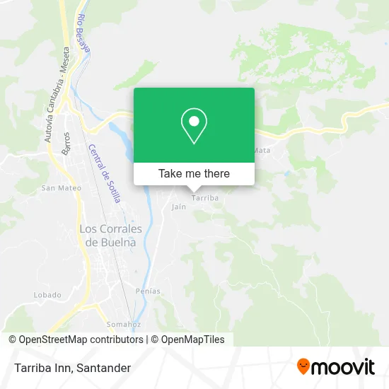 Tarriba Inn map