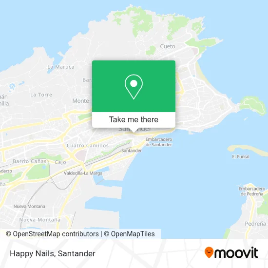 Happy Nails map