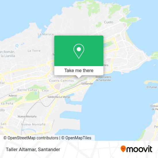 Taller Altamar map