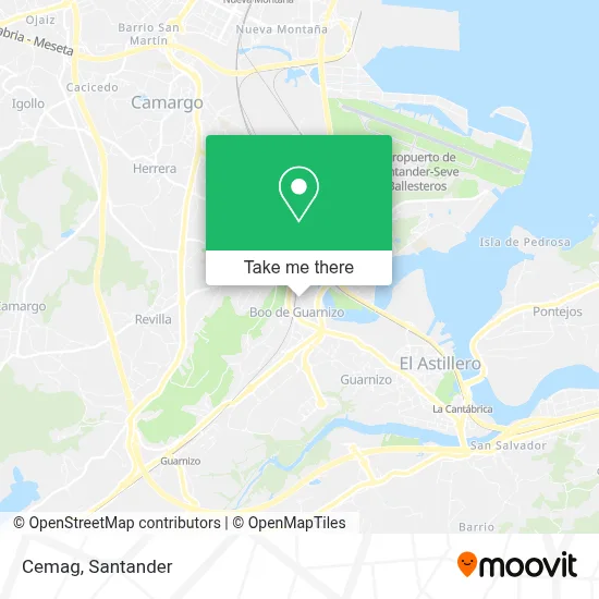 Cemag map