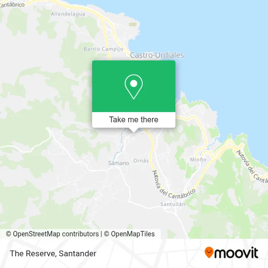 La Reserva map