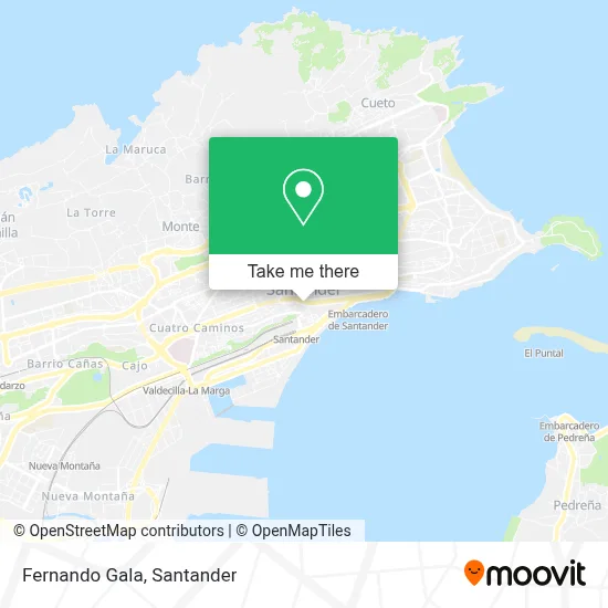 Fernando Gala map