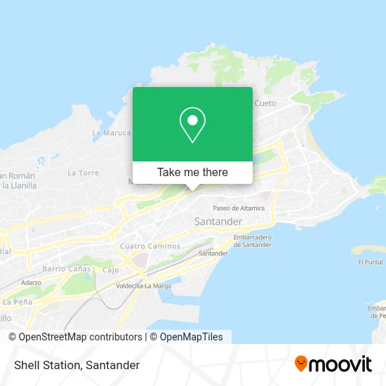 Station Shell map