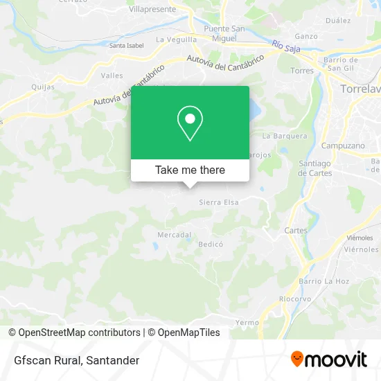 Gfscan Rural map
