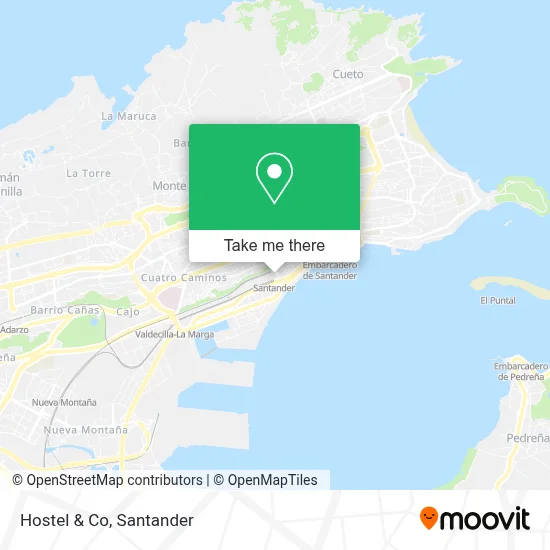 Hostel & Co map