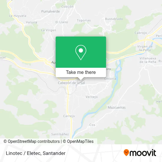 Linotec / Eletec map