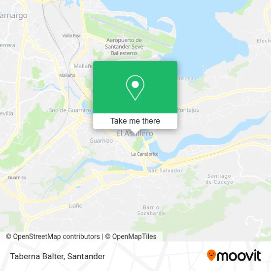 Taberna Balter map
