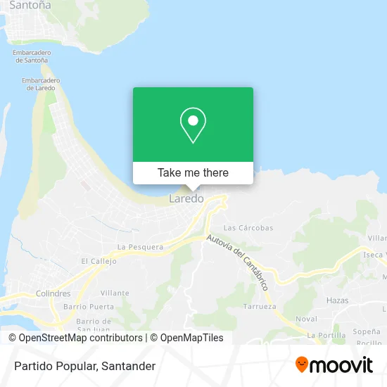Partido Popular map