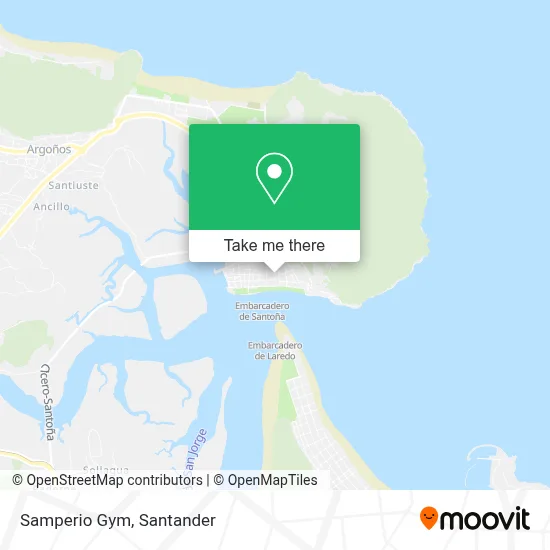 Samperio Gym map