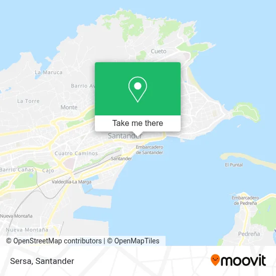 Sersa map