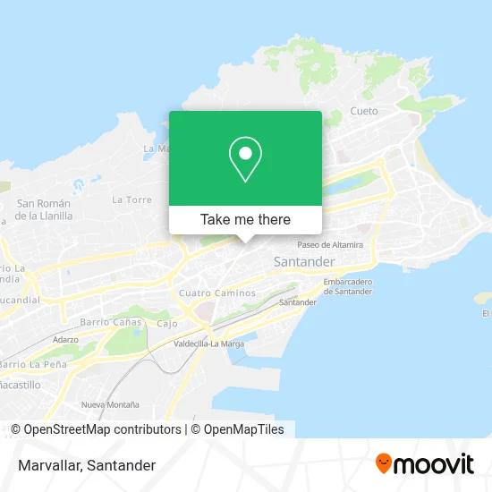 Marvallar map