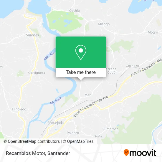 Recambios Motor map