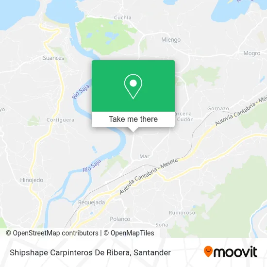 Shipshape Carpinteros De Ribera map
