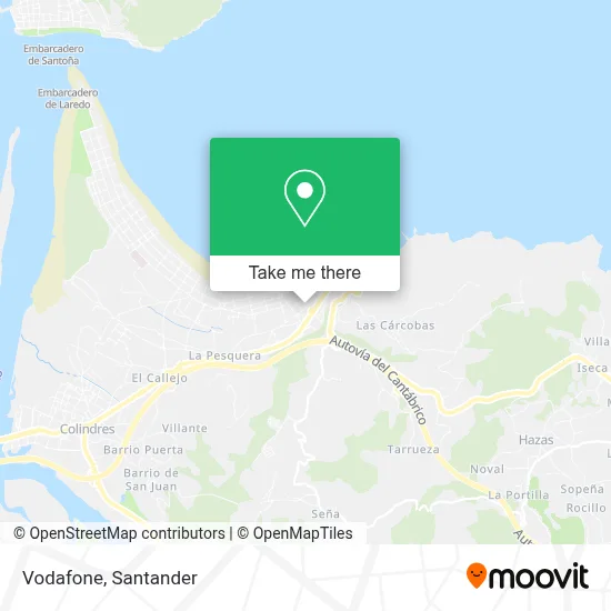 Vodafone map