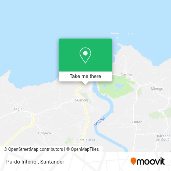 Pardo Interior map
