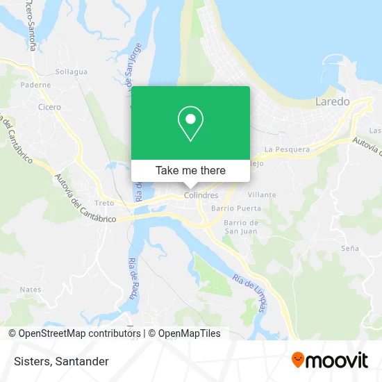 Sisters map
