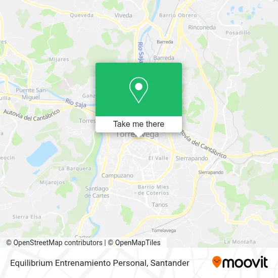 Equilibrium Entrenamiento Personal map
