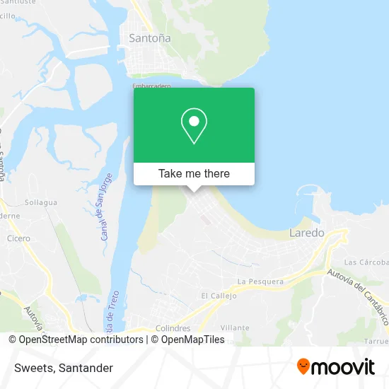 Sweets map