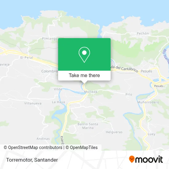 Torremotor map