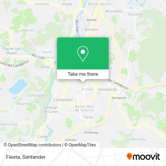 Fiesta map