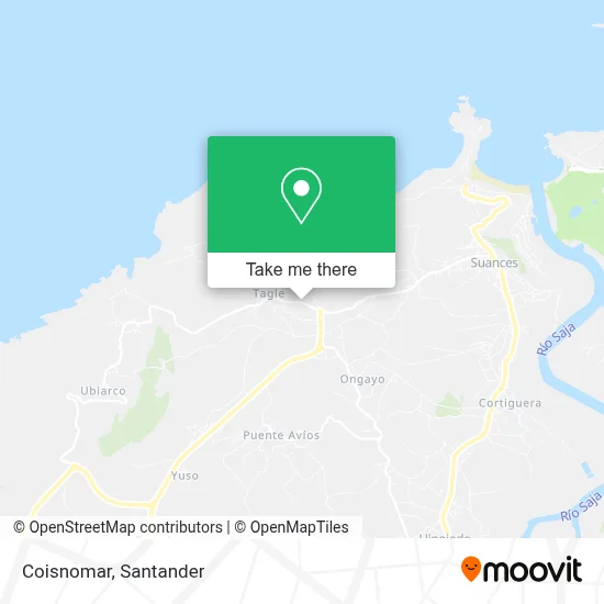 Coisnomar map