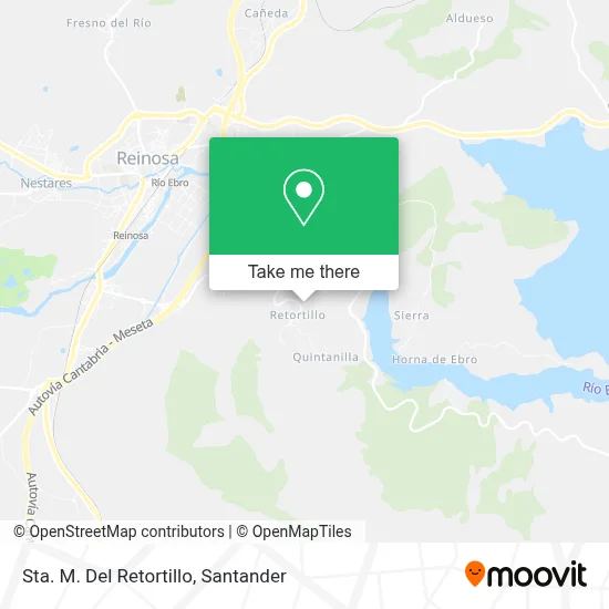 Sta. M. Del Retortillo map