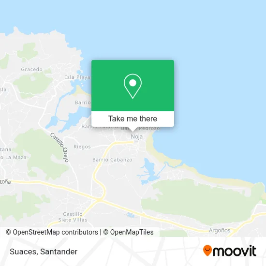 Suaces map