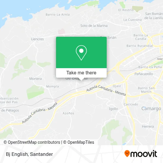 Bj English map