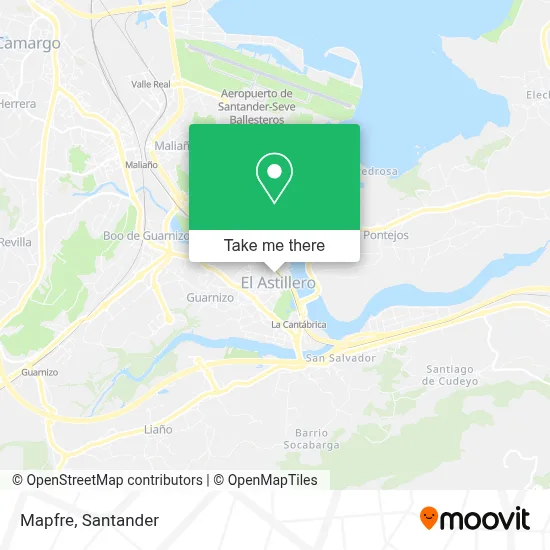 Mapfre map