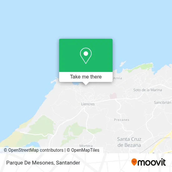 Parque De Mesones map