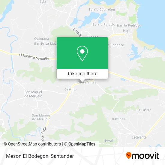 Meson El Bodegon map