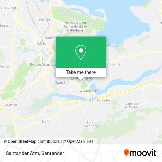 Santander Atm map