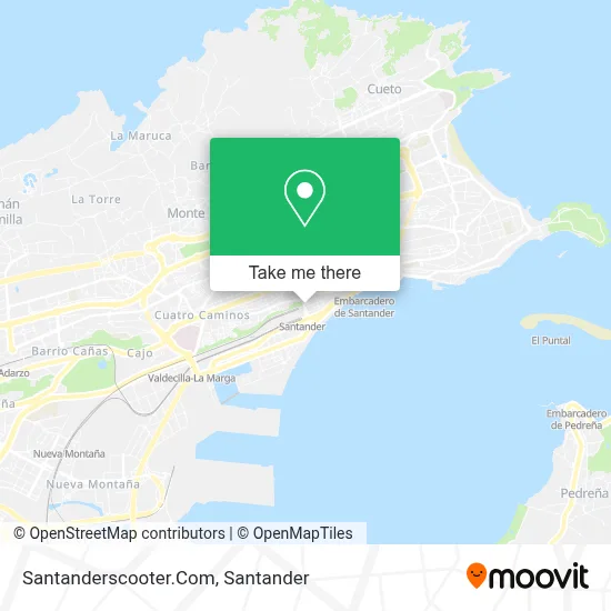 Santanderscooter.Com map