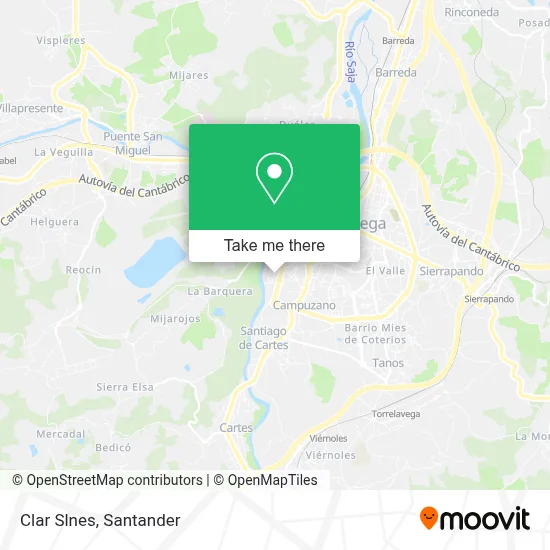 Clar Slnes map