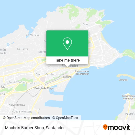 Macho's Barber Shop map