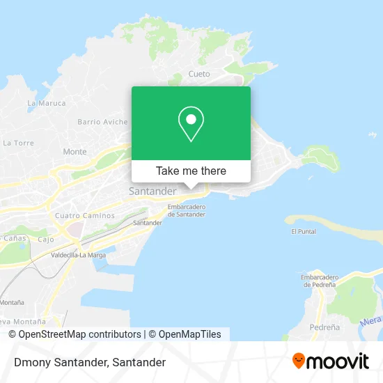 Dmony Santander map