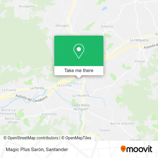Magic Plus Sarón map