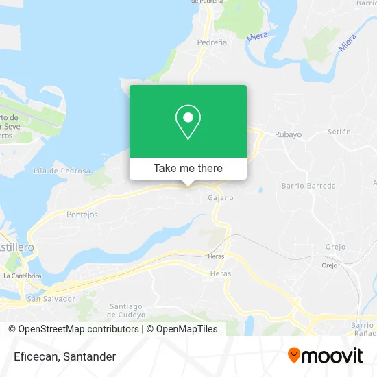 Eficecan map