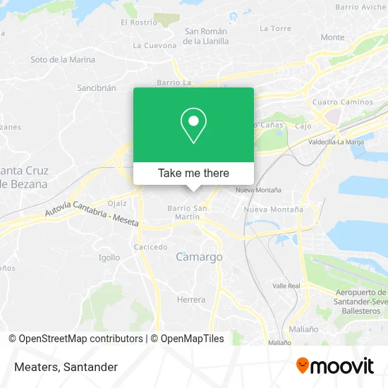 Meaters map