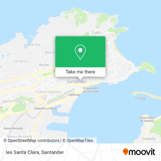 Ies Santa Clara map