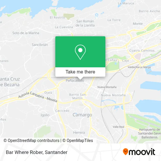 Bar Where Rober map
