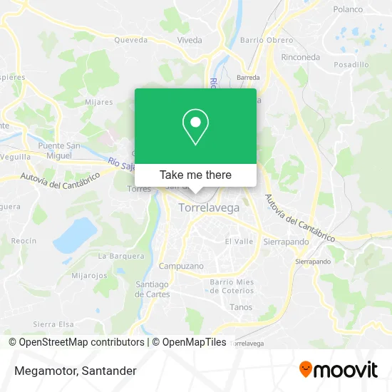Megamotor map