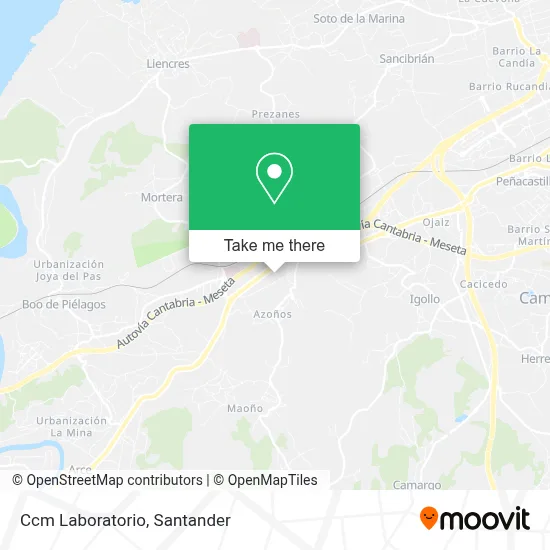 Ccm Laboratorio map