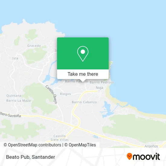 Beato Pub map