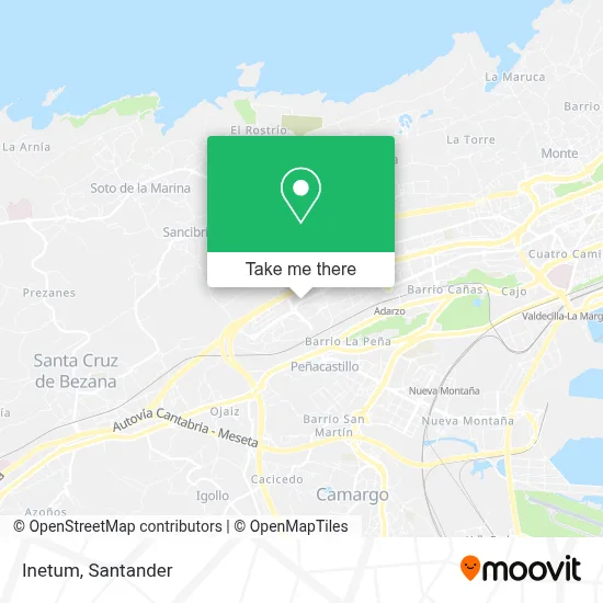 Inetum map