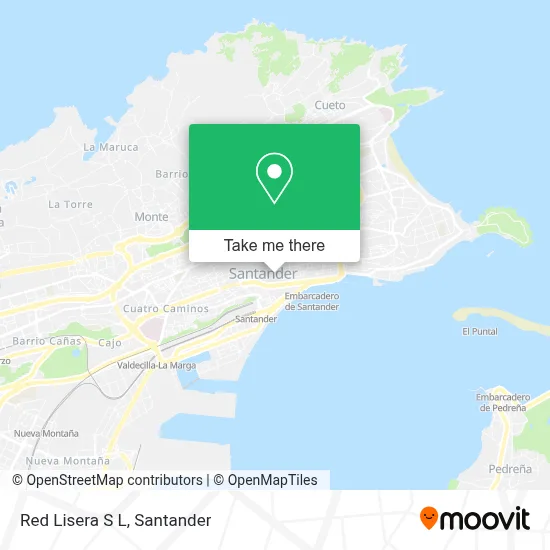 Red Lisera S L map