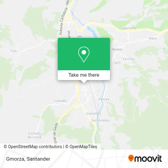 Gmorza map